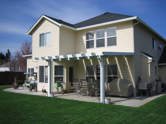 Patio Cover - There are many Different styles and colors to choose from. Here are a few pictures of past jobs. Patio Cover - There are many Different styles and colors to choose from. Here are a few pictures of past jobs.