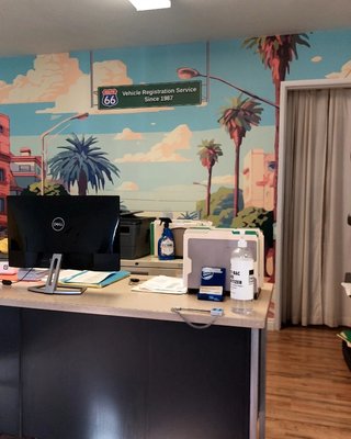 Mural for Vehicle registration
office, Culver city - Vehicle registration office BEFORE/AFTER.
Another client who decided to refresh the work space, the project was realized in 3days, the desi Mural for Vehicle registration
office, Culver city - Vehicle registration office BEFORE/AFTER.
Another client who decided to refresh the work space, the project was realized in 3days, the desi