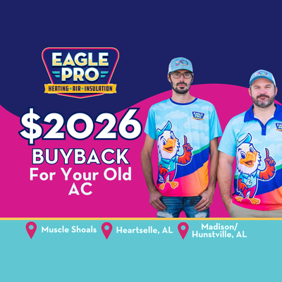 $2026 Buyback For Your Old AC - For your old AC with purchase of any new AC unit. Cannot be combined with any other offers. $2026 Buyback For Your Old AC - For your old AC with purchase of any new AC unit. Cannot be combined with any other offers.