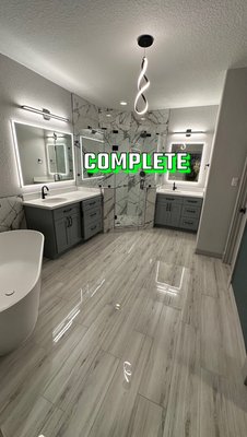 Bathroom Remodel - This remodeling was done in a old bathroom. Bring your vision to life with our contractors. Bathroom Remodel - This remodeling was done in a old bathroom. Bring your vision to life with our contractors.