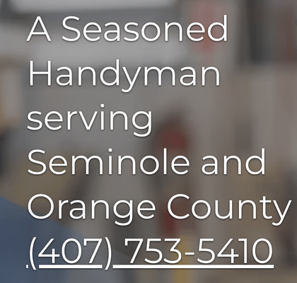 Small and Medium Remodels and Handyman Services - We are a family-owned and operated business with a small and mighty team that aims to help you love your home.

We add value to our customers lives, by taking care of their homes and/or businesses, so they don’t have to. We have been providing home improvement for over 10 years in the Central Florida area.