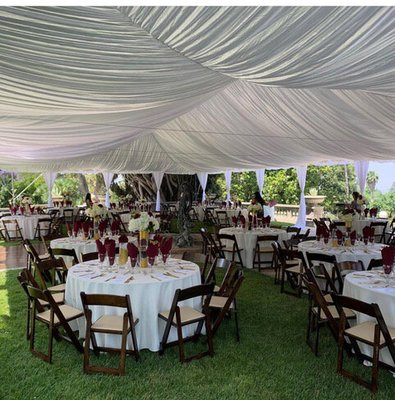 Weddings - Visit our Instagram page to see our latest events or get a quote for your next event by visiting our website at pullupachair.com or call us at 949-693-7715