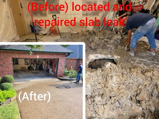 Leak under slab locate and repair - We make finding and repairing slab leaks as simple and affordable as possible. If you find yourself in such a situation, we will help you through it with compassion, professionalism and diligence.
