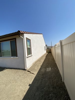 Before and after - From an empty backyard , We created a completely new backyard with Pool , Outdoor Kitchen , Hardscape and Landscape according to the client's needs and taste.