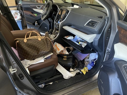 Subaru Ascend Interior Detail - This client let her pride and joy go for too long but, we brought it back for her! Subaru Ascend Interior Detail - This client let her pride and joy go for too long but, we brought it back for her!