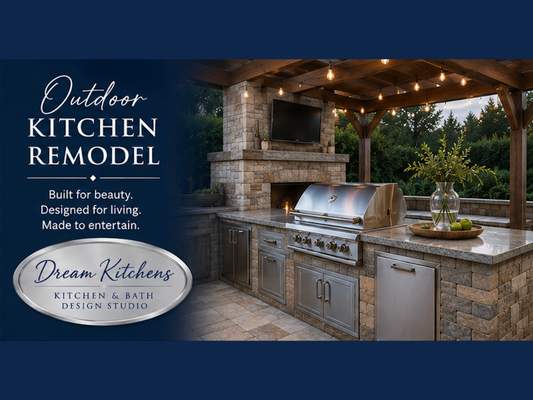 Outdoor Kitchens - Experience outdoor living at its finest with Dream Kitchens’ custom outdoor kitchens. Whether it’s built-in grills, outdoor bars, or weatherproof finishes, we bring your dream entertaining space to life. Perfect for summer gatherings and cozy evenings, serving the North Shore and Highland Park. Outdoor Kitchens - Experience outdoor living at its finest with Dream Kitchens’ custom outdoor kitchens. Whether it’s built-in grills, outdoor bars, or weatherproof finishes, we bring your dream entertaining space to life. Perfect for summer gatherings and cozy evenings, serving the North Shore and Highland Park.