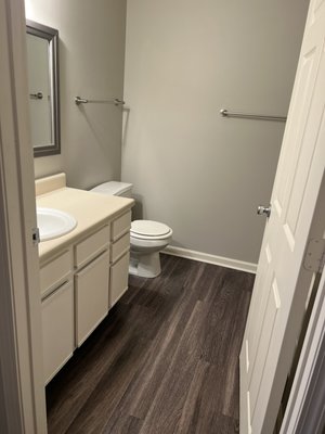 Interior Remodel - This was a remodel on a very outdated apt. Painted Trim,New Vanity’s,New Mirrors,New Kitchen sink, New Bedroom & Bathroom Lights. Interior Remodel - This was a remodel on a very outdated apt. Painted Trim,New Vanity’s,New Mirrors,New Kitchen sink, New Bedroom & Bathroom Lights.