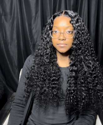 Glueless Closure Wig - The Glueless Closure Wig Install was completed using our signature brand closure wig, Stay Primpy. The installation includes wash, braid down, and install. Glueless Closure Wig - The Glueless Closure Wig Install was completed using our signature brand closure wig, Stay Primpy. The installation includes wash, braid down, and install.