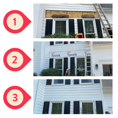 Siding, Fascia, and Soffit Repair - Call or text us at (919) 307-1675 to schedule your free quote. Siding, Fascia, and Soffit Repair - Call or text us at (919) 307-1675 to schedule your free quote.