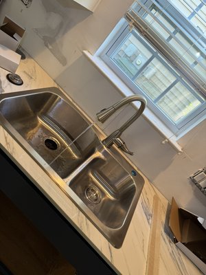 kitchen remodeling - renovate the sinck faucet ad dran for customer supply all finish fixture kitchen remodeling - renovate the sinck faucet ad dran for customer supply all finish fixture