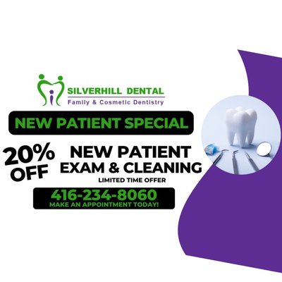 New promotion - We do all general dentistry with high quality and reasonable cost. New promotion - We do all general dentistry with high quality and reasonable cost.