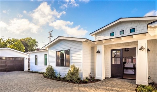Encinitas Coastal Craftsman Home - This project started out as a remodel to a very small home with a large addition.