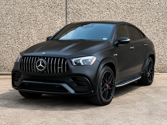 MERCEDES-AMG GLE-63S STEALTH/MATTE PPF - Full Body Stealth Paint Protection Film (PPF) installation completed for the ultimate matte finish and premium paint protection. PPF helps preserve your vehicle's finish while protecting against rock chips, scratches, stains, and UV damage.