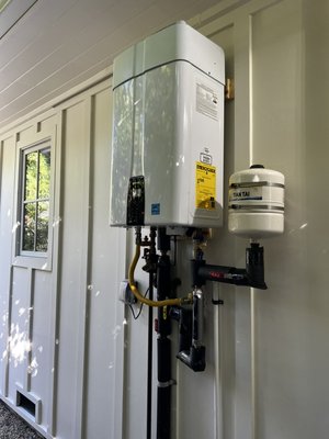 Navien tankless outdoor installation - Recent tankless installations
