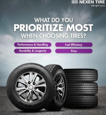 Tires That Go the Distance! - When it comes to traction, performance, and safety — your tires matter. At W & W Tire, we bring 35+ years of experience and unbeatable service to every tire we sell. We’ve got the right tires for your ride — fast, reliable, and backed by trusted brands like Nexen, Yokohama, Cooper, and more. Need a rotation, repair, or balance? Pull in — we’ll get you road-ready in no time. Tires That Go the Distance! - When it comes to traction, performance, and safety — your tires matter. At W & W Tire, we bring 35+ years of experience and unbeatable service to every tire we sell. We’ve got the right tires for your ride — fast, reliable, and backed by trusted brands like Nexen, Yokohama, Cooper, and more. Need a rotation, repair, or balance? Pull in — we’ll get you road-ready in no time.