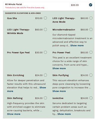 Facial Services 🌿 - Book your customized facial with our expert Skin Therapists and experience healthy, radiant skin.
🌿 Personalized treatments
🌿 Professional-grade products
🌿 Relaxation meets results

How do you take care of your skin? Massage Heights North Thornton makes it easy to commit to a skin care regimen. With our customizable facial treatments in Thornton, we help you maximize your relaxation and your results. Our facial and skin therapists are highly skilled and can address a wide range of skin-related concerns, from acne and wrinkles to sensitive skin and more. We even offer enhancements such as our oxygenating Skin Refining Elevation or our gently exfoliating Skin Purifying Elevation to give your treatment an extra therapeutic boost.

Facial Services:
🌟 Anti-Aging: Reveal your most youthful complexion with advanced ingredients that target fine lines and loss of firmness. This transformative treatment stimulates collagen production, improves elasticity, and restores radiance for ageless vitality.

💧 Essential: Experience the fundamentals of exceptional skincare with this thoroughly cleansing treatment. Personalized to your skin type, this facial addresses everyday concerns like dryness, congestion, and dullness for a balanced complexion.

✨ Clear Skin: Reclaim your confidence with this purifying treatment designed specifically for blemish-prone skin. Powerful ingredients target breakouts, reduce inflammation, and control excess oil while promoting healing for renewed clarity.