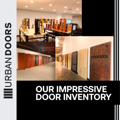 Our Impressive Door Inventory - Huge Inventory! Highest Quality! Transparent Pricing. 
Our Products Speak for Themselves! 
Quick Ship Guarantee - Our Doors Ship in 24-48 Hours! Come in. Buy Your Door. Install it the Next Day! 
Visit Us in Person. Have Your Door Installed the Next Day!