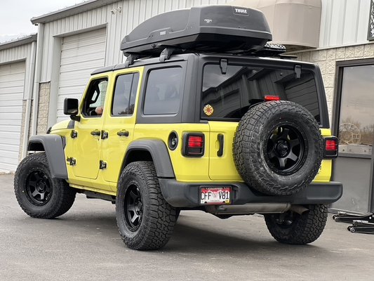 Jeep Wrangler, Grand Cherokee - Wheel and Tire packages and installs (Mostly all Jeep Wrangler and Jeep Grand Cherokee options)
Jeep Wrangler (2007 to year 2024). Base models, Rubicon, Sahara, and Jeep 392
Jeep Gladiator (years 2019 to year 2024)
Jeep Commander (years 2005 to year 2010)
Jeep Grand Cherokee and L (Years 1999 to year 2023)
Jeep JT (years 2019 to year 2023) Jeep Wrangler, Grand Cherokee - Wheel and Tire packages and installs (Mostly all Jeep Wrangler and Jeep Grand Cherokee options)
Jeep Wrangler (2007 to year 2024). Base models, Rubicon, Sahara, and Jeep 392
Jeep Gladiator (years 2019 to year 2024)
Jeep Commander (years 2005 to year 2010)
Jeep Grand Cherokee and L (Years 1999 to year 2023)
Jeep JT (years 2019 to year 2023)