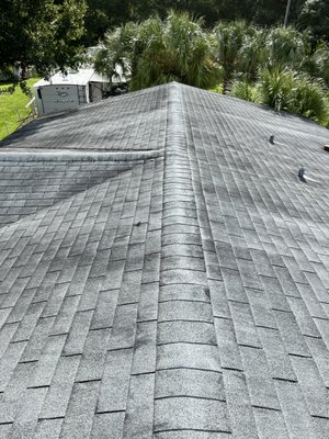 Asphalt shingle Re-Roof - Re-roof, a lot of rotten wood replaced. Installed a 30-year dimensional TAMKO shingles.