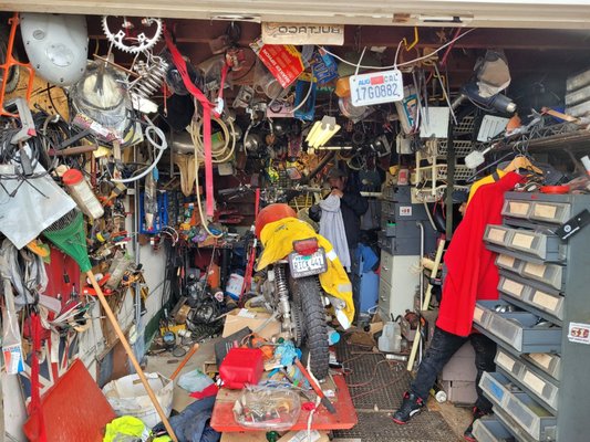 Garage Clean-Out Service - A real gear head here. Years of parts, gagets, tools and so much more were removed from this garage. The customer could not believe she had her space back after so many years! One call and your unwanted items are off your property and off your to-do list in no time. We're here to help.
Corte Madera, 94925 Garage Clean-Out Service - A real gear head here. Years of parts, gagets, tools and so much more were removed from this garage. The customer could not believe she had her space back after so many years! One call and your unwanted items are off your property and off your to-do list in no time. We're here to help.
Corte Madera, 94925