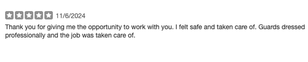 5 STAR REVIEWS - 5 STAR SERVICE