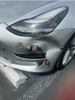Tesla bumper before and after - Body shop said they needed to replace it for $4100
I did repair for $2000 in a few hours time Tesla bumper before and after - Body shop said they needed to replace it for $4100
I did repair for $2000 in a few hours time