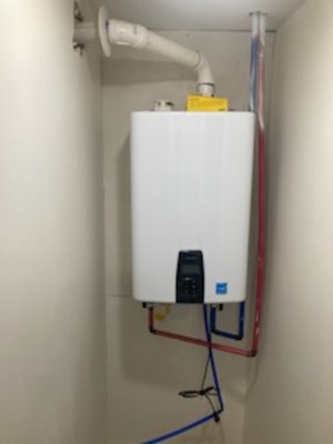 Water Heater - We replaced water heaters for these customers. One chose tankless, while the other went with a standard tank style. Water Heater - We replaced water heaters for these customers. One chose tankless, while the other went with a standard tank style.
