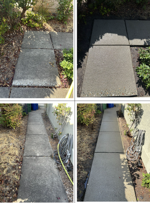 Concrete Cleaning and Sealing - Cleaned and sealed all concrete Concrete Cleaning and Sealing - Cleaned and sealed all concrete