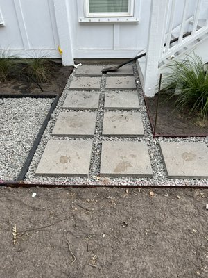 Artificial Turf Install and Stepping stone - Artificial Turf Install and stepping stone At Wilmington Artificial Turf Install and Stepping stone - Artificial Turf Install and stepping stone At Wilmington