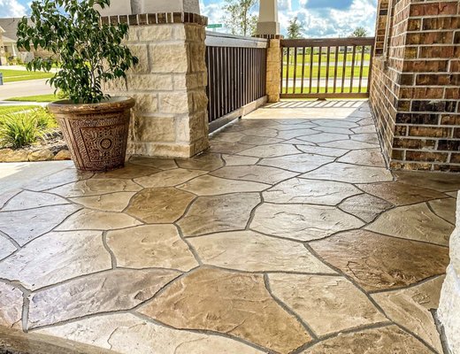 Front Porch Remodels - This is a sampling of the front porch overlays we've completed! Front Porch Remodels - This is a sampling of the front porch overlays we've completed!