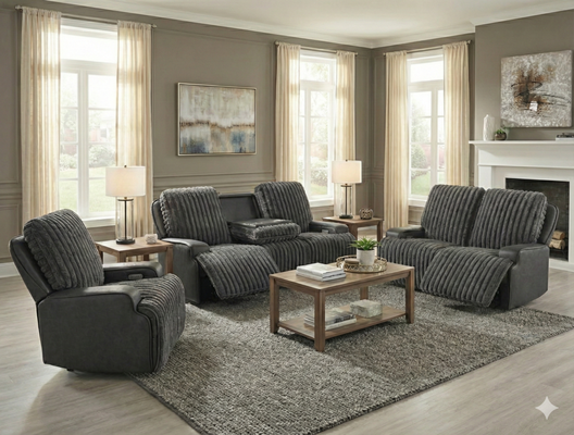 Furniture Sets - Living Room - Established in 2017, our showroom on 4717 Madison Avenue is your destination for high end living room sets. We offer comfort-reclining furniture with stylish designs, built with quality and offered at affordable prices. Our showroom features luxury designer brands including Acme, Coaster, Horizon Home, Ashley, Benchcraft, Bernhardt, Flexsteel, Michael Amini, Sealy, Tempur-pedic, Diamond Sofa, and more.
We welcome interior designers and are happy to work with you to create the perfect living space. Explore our virtual store for convenient shopping and discover our complete selection for your entire home including dining, bedroom, and mattresses. Flexible financing options from 90 days to 18 months OAC, plus local delivery, free pickup, setup, and extended warranties are available. Easily accessible from Business 80 and Interstate 80, just one block from the exit. Located between Future Ford, Starbucks, and Chase Bank.