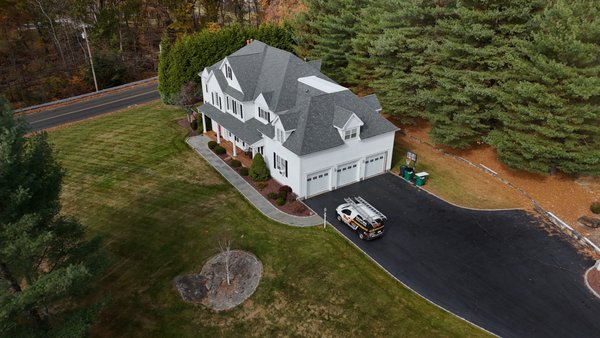 ROOF REPLACEMENT IN EASTON, CT - This project in Easton, CT, came through a phone call to our office via a recommendation. We carried out a full roof replacement, ensuring quality and durability. ROOF REPLACEMENT IN EASTON, CT - This project in Easton, CT, came through a phone call to our office via a recommendation. We carried out a full roof replacement, ensuring quality and durability.