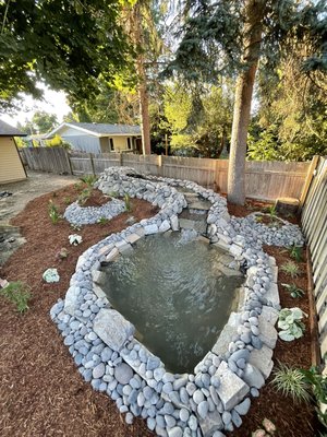 Water Pond - This is the biggest water pond we’ve done last year 2021 Water Pond - This is the biggest water pond we’ve done last year 2021