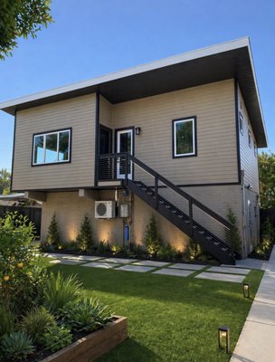 Custom 1200 Sq Ft ADU in Newport Beach - One of the most rewarding projects I completed was a 1,200 sq ft custom ADU built over an existing garage in Newport Beach. This was a full transformation, turning unused space into a clean, modern, fully functional living area.

The project took about 6 months from start to finish, with a strong focus on doing each phase correctly. It began with planning and layout, making sure the space was efficient and compliant with local requirements. From there, we handled demolition and structural reinforcement to properly support the new build above the garage.

Framing was completed with attention to detail to ensure everything was straight, solid, and built to last. Plumbing and electrical were installed cleanly and organized for long-term reliability. Insulation and drywall created a quiet, energy-efficient interior, followed by finishes including flooring, cabinetry, and fixtures that brought the space together.

What really makes a difference in a project like this is the detail behind the scenes. Clean framing, well-planned systems, and consistent finish work all contribute to a final product that not only looks good but performs well over time.

The end result is a bright, modern ADU with a functional layout and quality finishes throughout, designed to fit seamlessly with the existing property.

This project reflects how I approach every job: clear communication, realistic timelines, attention to detail, and a commitment to doing the work right the first time. If you’re considering building an ADU or starting a project, I’m happy to help guide you through the process.