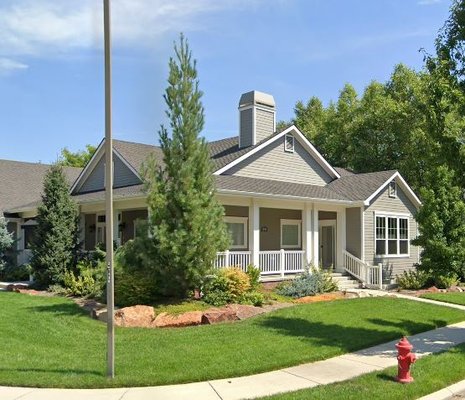 House exterior repaint - This beautiful house was pressured washed and recaulked to prepare for paint. We apply 2 wet coats of exterior paint to achieve the correct mill thickness to make our paint last through the seasons.