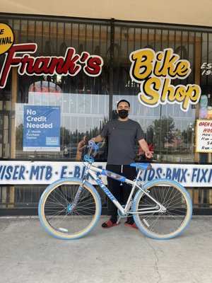 Happy customers - These are some of my happy customers with there bikes that they purchased here at franks bike shop in Downey , to check out more our Instagram is @franks_bikeshop
