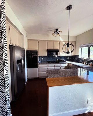 Kitchen Cabinets - This remodel was done to upgrade the kitchen cabinets to a more modern look.