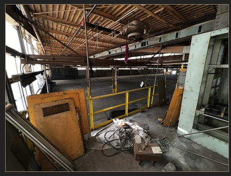 Warehouse Demolition Project - This project was a pre-demolition inspection of a commercial warehouse spanning over 200,000 square feet! This building was infested with fungal activity and tons of asbestos. We provided special clean-up measures along with identification of all hazardous materials at the site.