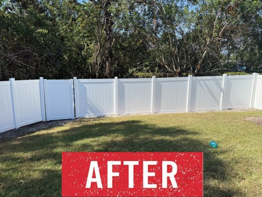 Before & Afters - Recognizing that every yard and property is distinctive with its unique layout, terrain, and character, we're proud to offer custom fencing solutions tailored to the needs of your home, business, or landscaping project. Our team of experienced professionals comes equipped with the latest technology and trends to help you find the perfect fence that is both aesthetically pleasing and functionally sound. Before & Afters - Recognizing that every yard and property is distinctive with its unique layout, terrain, and character, we're proud to offer custom fencing solutions tailored to the needs of your home, business, or landscaping project. Our team of experienced professionals comes equipped with the latest technology and trends to help you find the perfect fence that is both aesthetically pleasing and functionally sound.