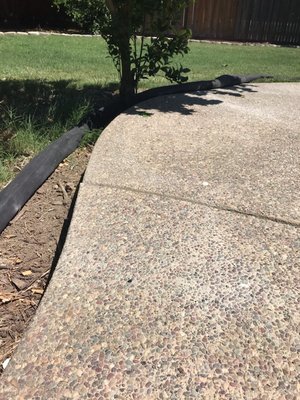 Sinking sidewalk causing tripping hazard - Shifting soil under sidewalk was causing slabs to settle and create tripping hazards. Our PolyLevel foam solution was injected under to lift and level slabs using penny size holes. No need to remove or replace slabs. Sinking sidewalk causing tripping hazard - Shifting soil under sidewalk was causing slabs to settle and create tripping hazards. Our PolyLevel foam solution was injected under to lift and level slabs using penny size holes. No need to remove or replace slabs.