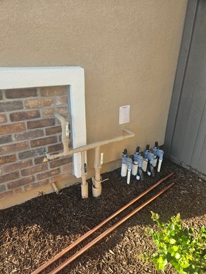 Natomas water softener installation. - Clean water softener installation
