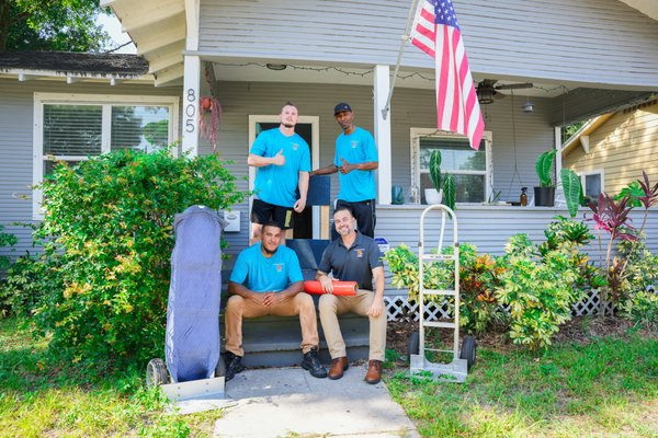 Full Service Movers - Local & Long-Distance Movers (Tampa Bay): Residential & commercial moving in Tampa, St. Petersburg, Clearwater, Hillsborough & Pinellas—licensed & insured movers with free moving quotes and transparent rates.
Full-Service Packing & Unpacking: Pro packing services, boxes & supplies, furniture disassembly/reassembly, TV/art crating, and move-day protection for floors/doors.
Condo & High-Rise Movers: Elevator reservations, COI/Certificate of Insurance for buildings, tight-hallway expertise, and HOA-compliant local moving.
Loading, Unloading & Secure Transport: Truck + 2–4 movers, GPS-tracked vehicles, blanket wrap & shrink wrap, and safe, on-time delivery for homes or offices.
Specialty Items & Add-Ons: Piano moving, safes, fitness equipment, senior moves, office/warehouse moves, storage moves, and last-minute/same-day movers when available.
Trusted Tampa Movers You Can Count On: Background-checked crews, 5-star moving company reviews, no hidden fees, and easy online or phone estimates. Full Service Movers - Local & Long-Distance Movers (Tampa Bay): Residential & commercial moving in Tampa, St. Petersburg, Clearwater, Hillsborough & Pinellas—licensed & insured movers with free moving quotes and transparent rates.
Full-Service Packing & Unpacking: Pro packing services, boxes & supplies, furniture disassembly/reassembly, TV/art crating, and move-day protection for floors/doors.
Condo & High-Rise Movers: Elevator reservations, COI/Certificate of Insurance for buildings, tight-hallway expertise, and HOA-compliant local moving.
Loading, Unloading & Secure Transport: Truck + 2–4 movers, GPS-tracked vehicles, blanket wrap & shrink wrap, and safe, on-time delivery for homes or offices.
Specialty Items & Add-Ons: Piano moving, safes, fitness equipment, senior moves, office/warehouse moves, storage moves, and last-minute/same-day movers when available.
Trusted Tampa Movers You Can Count On: Background-checked crews, 5-star moving company reviews, no hidden fees, and easy online or phone estimates.
