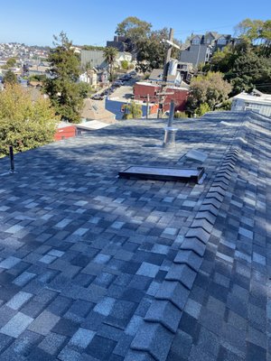 Roofing - The clients were very happy with the result Roofing - The clients were very happy with the result