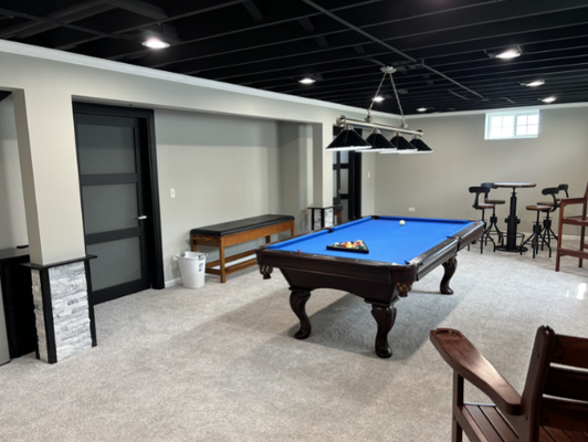🏡 Custom Basement Renovations - Create your dream basement with our expert team. From sleek entertainment spaces to cozy family rooms, we turn unfinished areas into beautiful, functional living zones. Modern designs, durable finishes, and detail-driven craftsmanship set our work apart—making your home more valuable and inviting.

Ready for a transformation? Call 708-407-3060 for a free estimate.