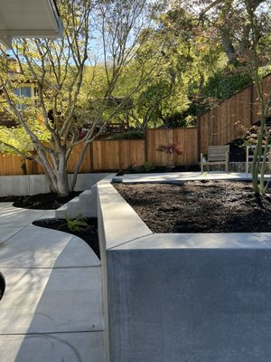 Another yardzen design completed - This remodel was recently completed in April 2023. This project consisted of new concrete, landscape, irrigation, drainage, redwood fencing & lighting. Another yardzen design completed - This remodel was recently completed in April 2023. This project consisted of new concrete, landscape, irrigation, drainage, redwood fencing & lighting.