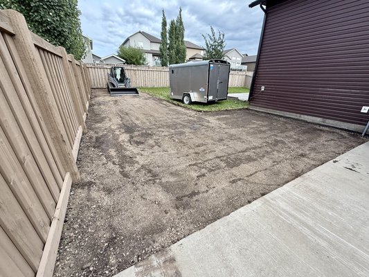 5th Wheel Parking Pad - This client needed a parking spot for his new fifth wheel. Eco edge delivered this patio pad in three days. 5th Wheel Parking Pad - This client needed a parking spot for his new fifth wheel. Eco edge delivered this patio pad in three days.
