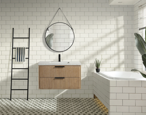 Floating Bathroom Vanities - Floating bathroom vanity, solid wood cabinet with concrete countertop, marble countertop, quartz counter top, ceramic countertop Floating Bathroom Vanities - Floating bathroom vanity, solid wood cabinet with concrete countertop, marble countertop, quartz counter top, ceramic countertop