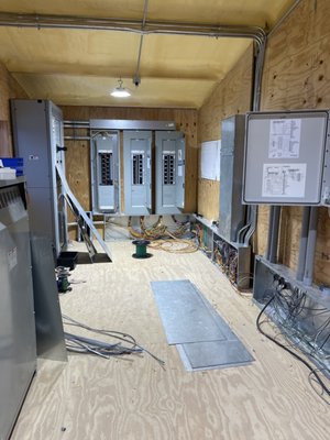 Commercial Electrical Project 2024 - New commercial electrical service designed and installed by our staff to meet all code requirements on time and on budget. Commercial Electrical Project 2024 - New commercial electrical service designed and installed by our staff to meet all code requirements on time and on budget.