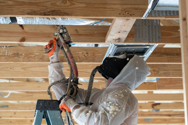 New Build Spray Foam - The customer wanted the entire house to be sprayed foamed, so we worked hard to make sure they got exactly what they wanted. Spray foam insulation is a highly effective way to improve your property’s energy efficiency by creating an airtight seal that prevents air leaks and drafts. This insulation method helps maintain consistent indoor temperatures, reduce utility bills, and enhance the overall comfort of your space. New Build Spray Foam - The customer wanted the entire house to be sprayed foamed, so we worked hard to make sure they got exactly what they wanted. Spray foam insulation is a highly effective way to improve your property’s energy efficiency by creating an airtight seal that prevents air leaks and drafts. This insulation method helps maintain consistent indoor temperatures, reduce utility bills, and enhance the overall comfort of your space.