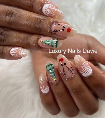 Happy Holiday Everyone - Happy holiday Everyone. The salon has been recently remodeled and upgraded with all new spa chairs, tables and equipments. Walk-in and Appointments are available. Enjoy your new nails with new, clean, and relaxing atmosphere with professional Luxury Nails Davie Team. Happy Holiday Everyone - Happy holiday Everyone. The salon has been recently remodeled and upgraded with all new spa chairs, tables and equipments. Walk-in and Appointments are available. Enjoy your new nails with new, clean, and relaxing atmosphere with professional Luxury Nails Davie Team.